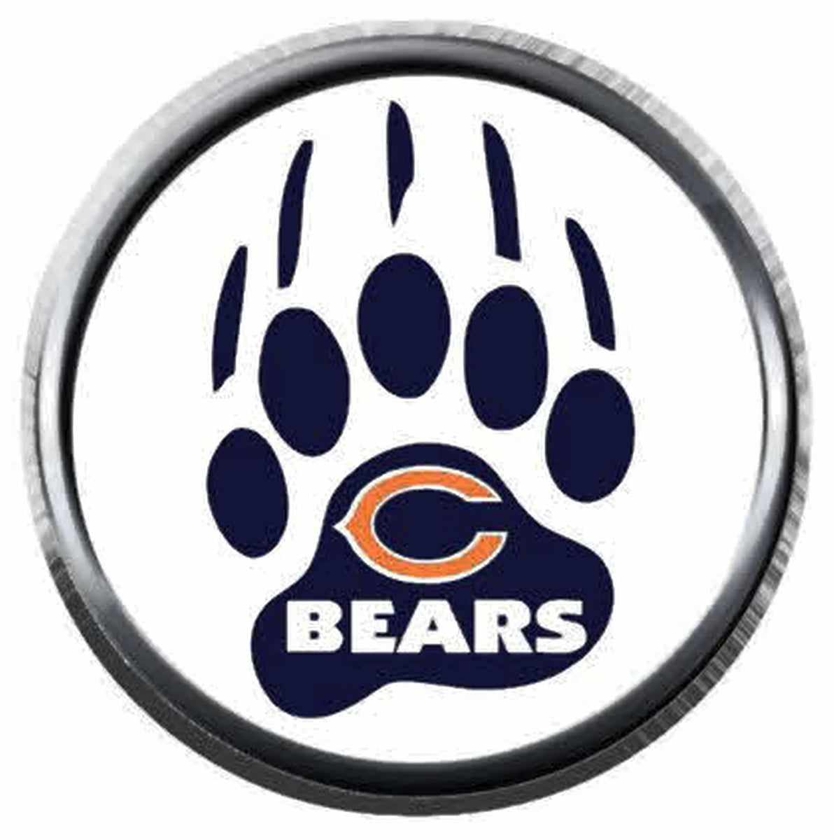 Bear Cub In C Logo MLB Baseball Chicago Cubs 18MM - 20MM Snap Jewelry –  Fashion Snap Jewelry and More