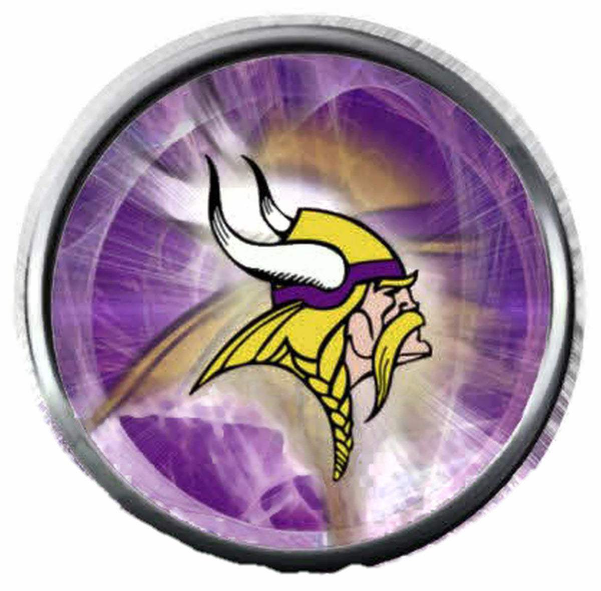 Mystic Cool Viking Minnesota Vikings NLF Football Fan Logo 18MM-20MM S –  Fashion Snap Jewelry and More