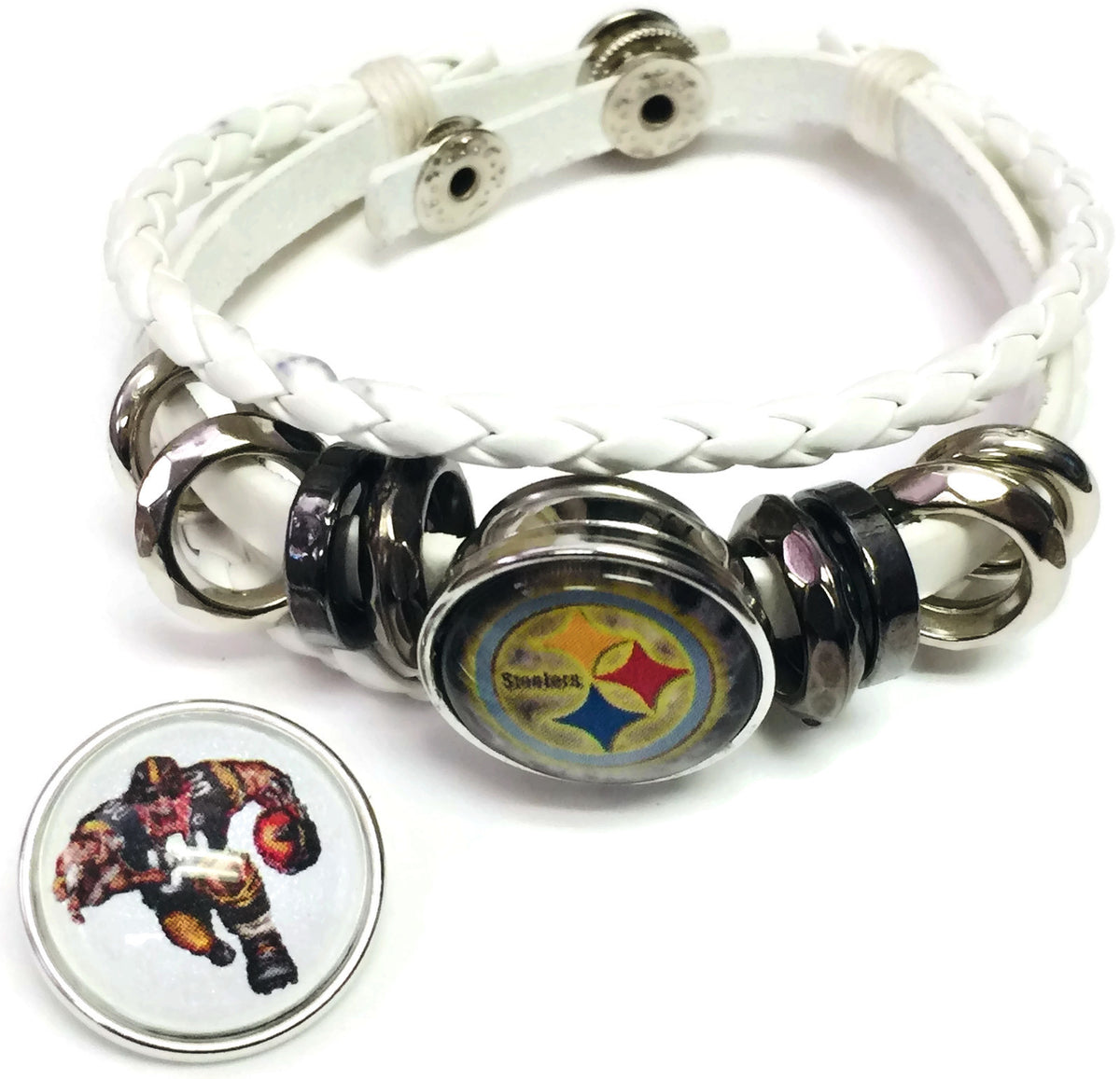 Steelers on sale bracelet womens