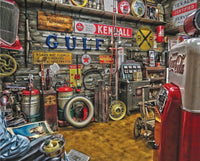 The Tin Wall Metal Garage Sign for Mancave Found Here Tonight Found Here Tomorrow