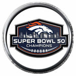 Super Bowl Champs Denver Broncos NFL Football Logo 18MM - 20MM Snap Jewelry Charm New Item