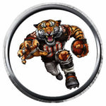 Cincinnati Bengals Mean Tiger NFL Football Logo 18MM - 20MM Snap Jewelry Charm New Item