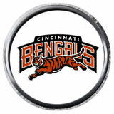 Cincinnati Bengals Fan Cool Tiger NFL Football Logo 18MM - 20MM Snap Jewelry Charm New Item