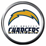 Team Bolt LA Los Angeles Chargers NFL Football Logo 18MM - 20MM Snap Jewelry Charm New Item