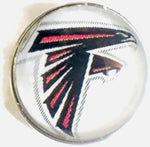 Fashion Snap Jewelry NFL Logo Atlanta Falcons Snap Charm