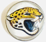 Fashion Snap Jewelry NFL Logo Jacksonville Jaguars Snap Charm