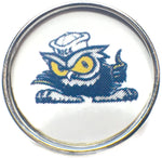 Rice University Rice Owls College Logo Fashion Snap Jewelry University Snap Charm