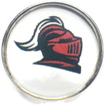 Rutgers Scarlet Knights College Logo Fashion Snap Jewelry University Snap Charm